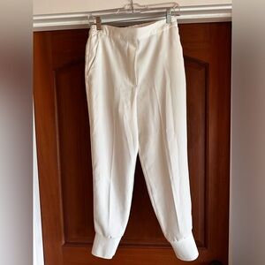 Zara ivory dress joggers.